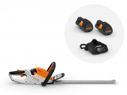Stihl HSA 40 Cordless Hedge Trimmer with 2x AS 2 battery and AL 1 charger: for trimming jobs in home gardens